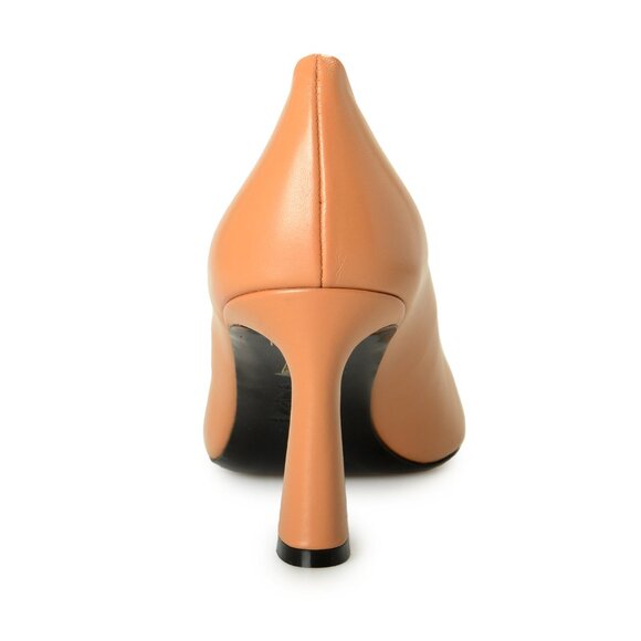 Versace Women's Gold Medusa 100% Leather Heeled Pumps Shoes US 7.5 IT 37.5 - Picture 3 of 8